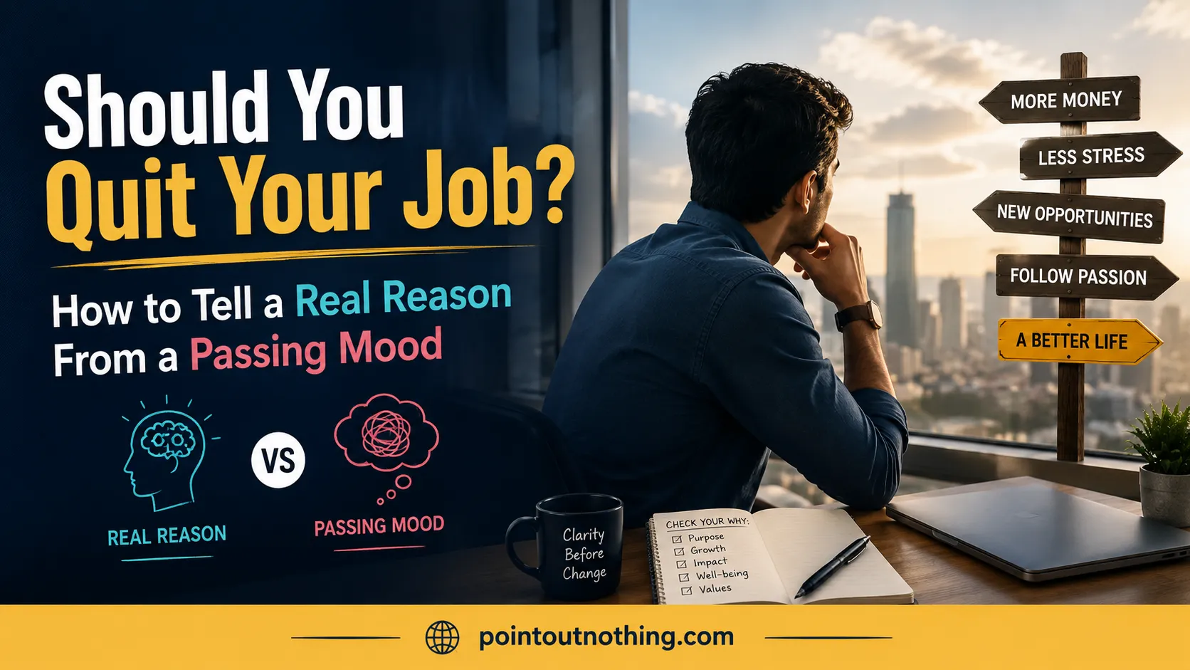 Should You Quit Your Job? How to Tell a Real Reason From a Passing Mood